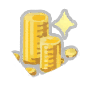 Dinero, quiero dinero badge