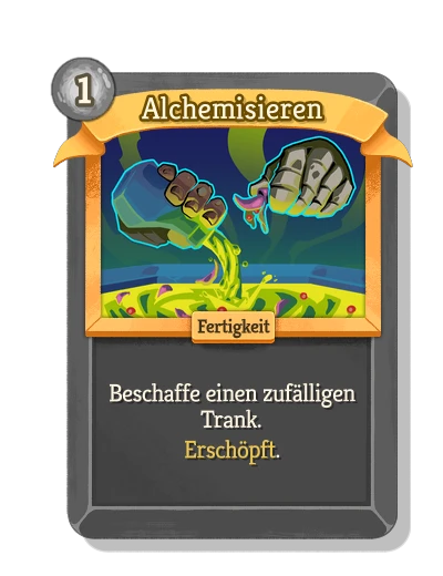 Alchemisieren - Slay the Spire 2 card