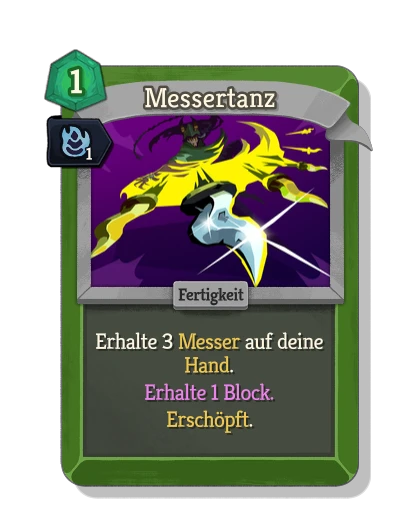 blade_dance with Gewandt - Slay the Spire 2