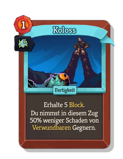 colossus with Durchdrungen - Slay the Spire 2
