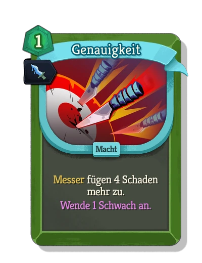 accuracy with Tintenbeschmiert - Slay the Spire 2