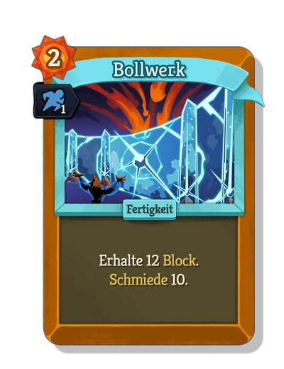 bulwark with Geschickt - Slay the Spire 2