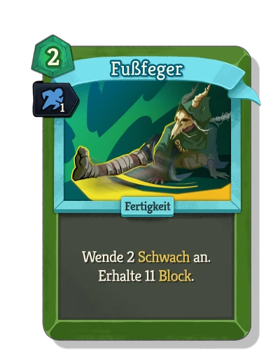 leg_sweep with Geschickt - Slay the Spire 2