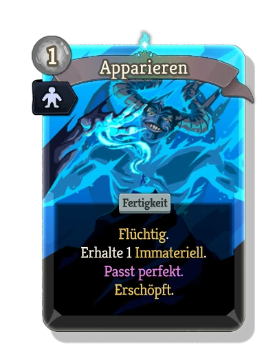 apparition with Passt perfekt - Slay the Spire 2