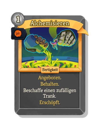 alchemize with Königliche Zusage - Slay the Spire 2