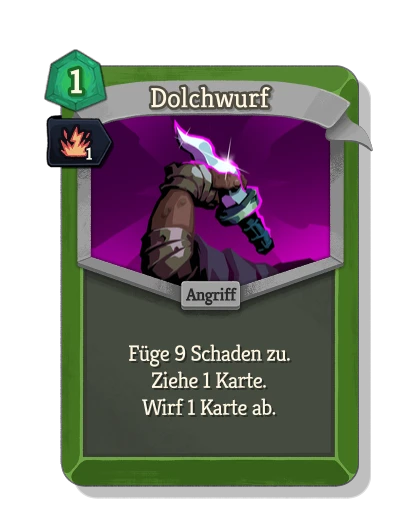 dagger_throw with Kräftig - Slay the Spire 2