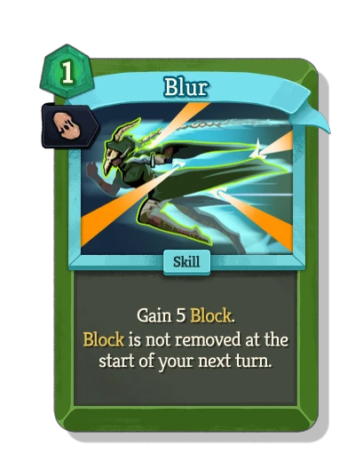 blur with 복제 - Slay the Spire 2