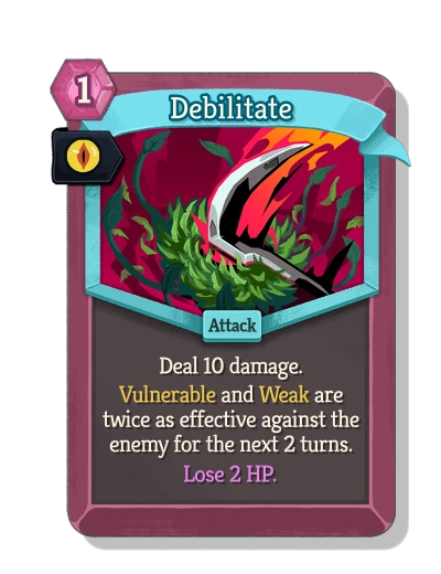 debilitate with Korupcja - Slay the Spire 2
