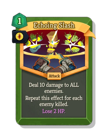 echoing_slash with Korupcja - Slay the Spire 2