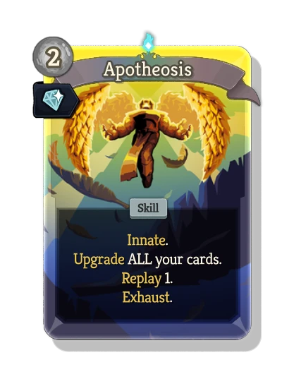 apotheosis with มนตร์สวยหรู - Slay the Spire 2