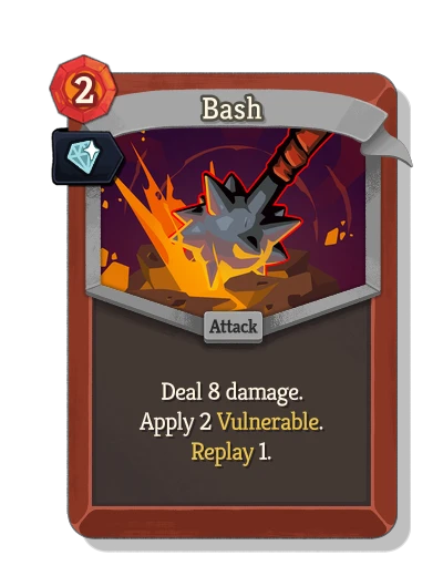 bash with มนตร์สวยหรู - Slay the Spire 2