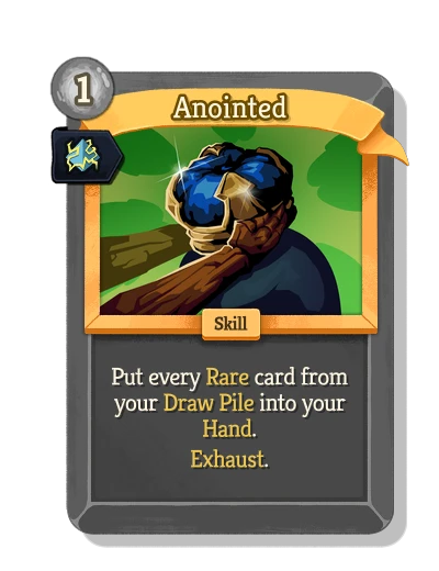 anointed with Infusión - Slay the Spire 2