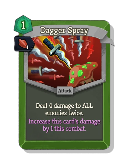 dagger_spray with Schwung - Slay the Spire 2