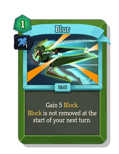 blur with Agilidad - Slay the Spire 2