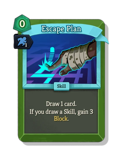 escape_plan with Agilidad - Slay the Spire 2