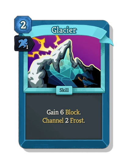 glacier with Agilidad - Slay the Spire 2