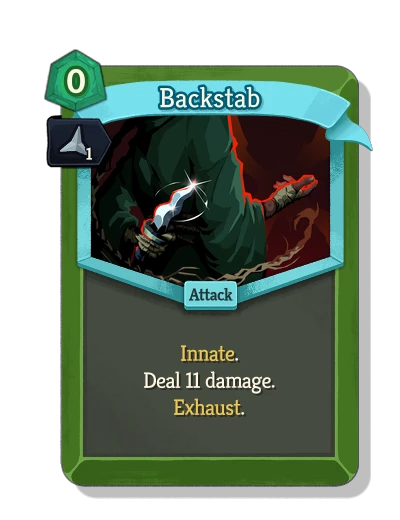 backstab with Szlifierka - Slay the Spire 2