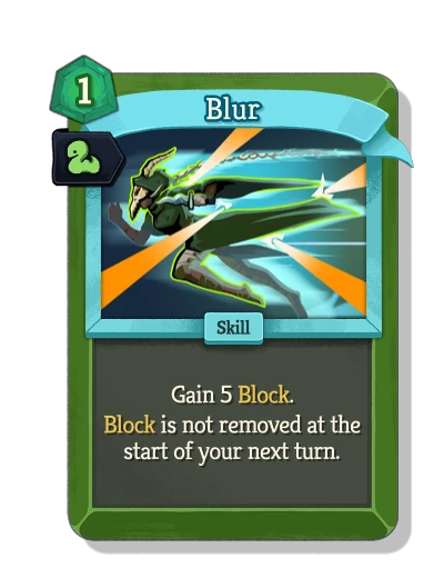 blur with Зигзаг - Slay the Spire 2