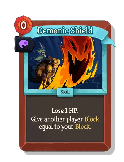 demonic_shield with Искра души - Slay the Spire 2