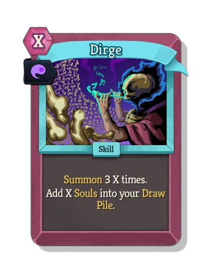dirge with Искра души - Slay the Spire 2