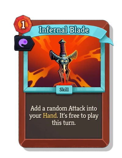 infernal_blade with Искра души - Slay the Spire 2