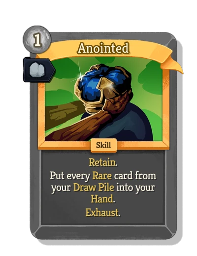 anointed with Firmeza - Slay the Spire 2