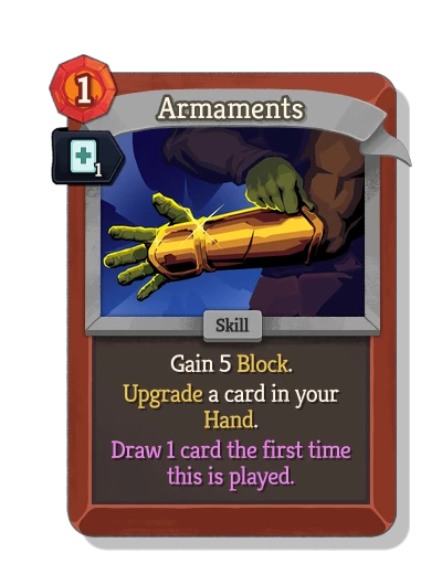 armaments with Velocidad - Slay the Spire 2
