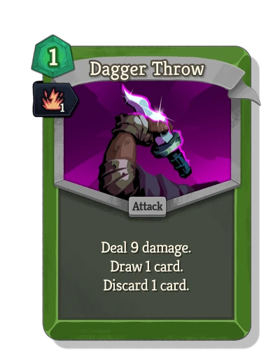 dagger_throw with 活力 - Slay the Spire 2