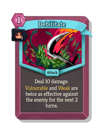 debilitate with 活力 - Slay the Spire 2