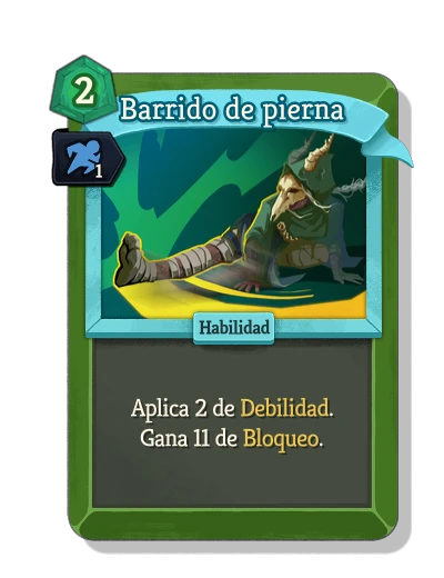 leg_sweep with Agilidad - Slay the Spire 2