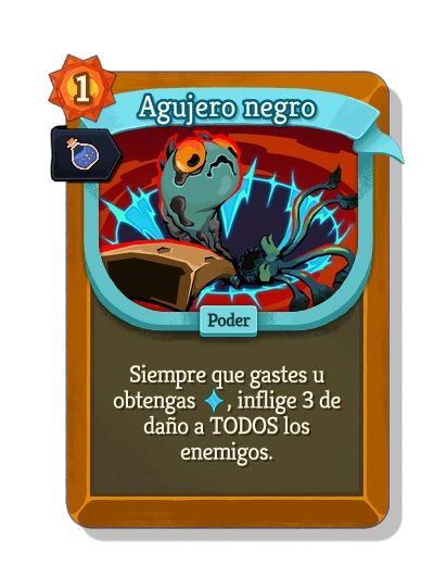 black_hole con Esencia letárgica - Slay the Spire 2