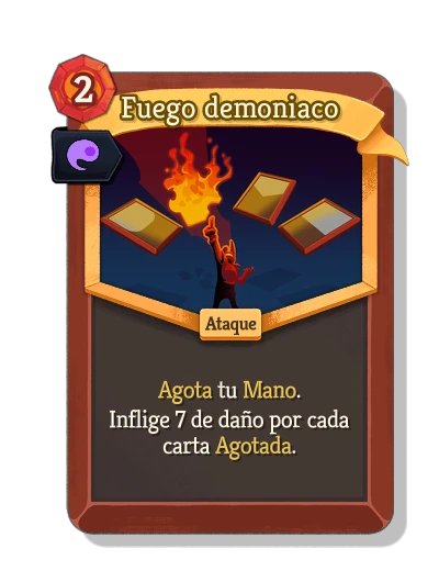 fiend_fire with Poder del alma - Slay the Spire 2