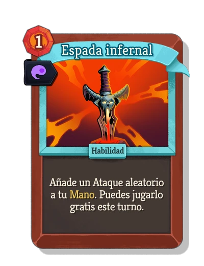 infernal_blade with Poder del alma - Slay the Spire 2