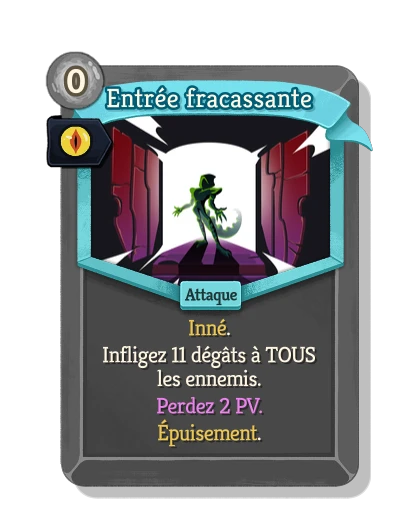 dramatic_entrance with Corruption - Slay the Spire 2