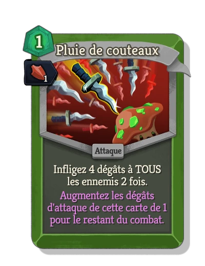dagger_spray with Élan - Slay the Spire 2