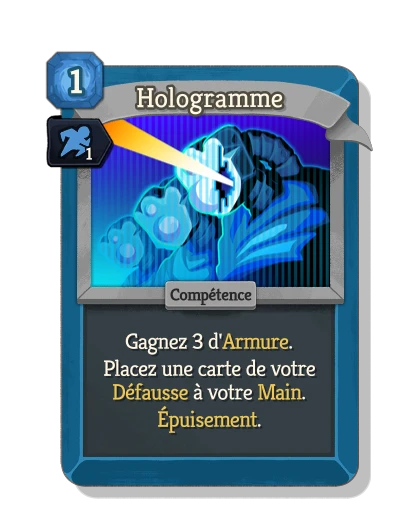 hologram with Agilité - Slay the Spire 2