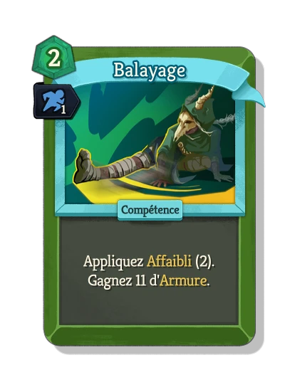 leg_sweep with Agilité - Slay the Spire 2