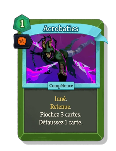acrobatics with Sceau royal - Slay the Spire 2
