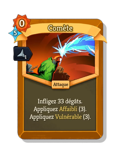 comet with Tranchant - Slay the Spire 2