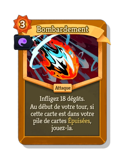 bombardment with Puissance animique - Slay the Spire 2