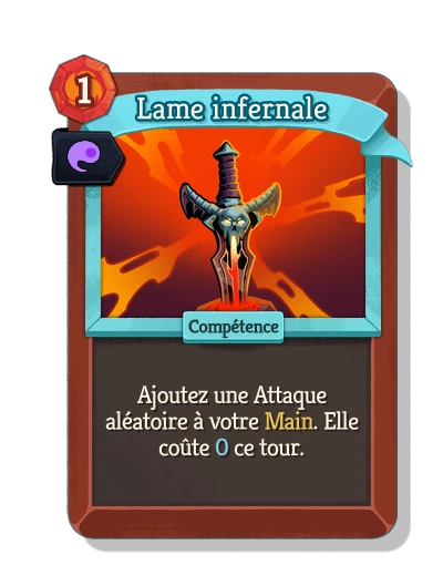 infernal_blade with Puissance animique - Slay the Spire 2