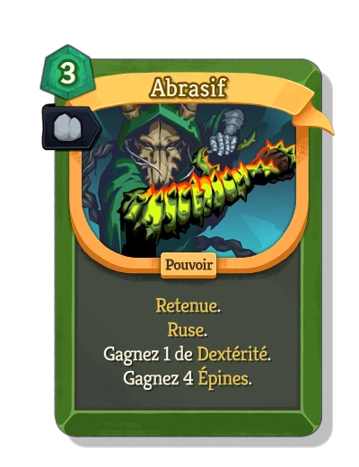 abrasive with Stabilité - Slay the Spire 2