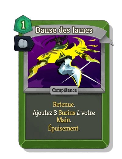 blade_dance with Stabilité - Slay the Spire 2
