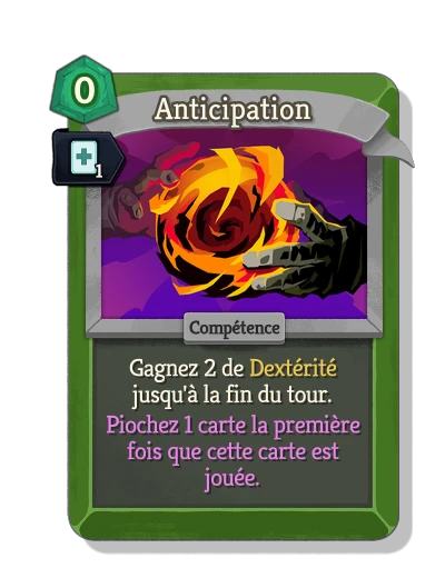 anticipate with Célérité - Slay the Spire 2