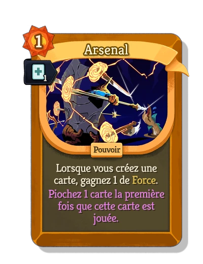 arsenal with Célérité - Slay the Spire 2