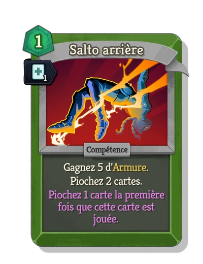 backflip with Célérité - Slay the Spire 2