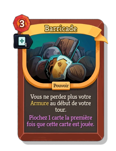barricade with Célérité - Slay the Spire 2