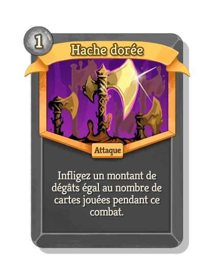 Hache dorée - Slay the Spire 2 card