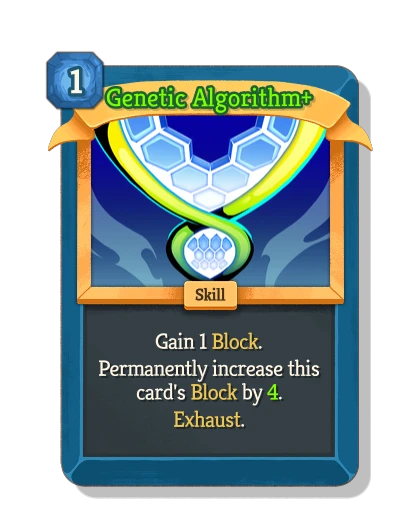 Genetic Algorithm - Slay the Spire 2 Rare Skill | Spire Codex