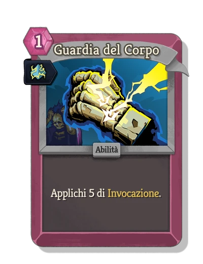 bodyguard with Infusione - Slay the Spire 2